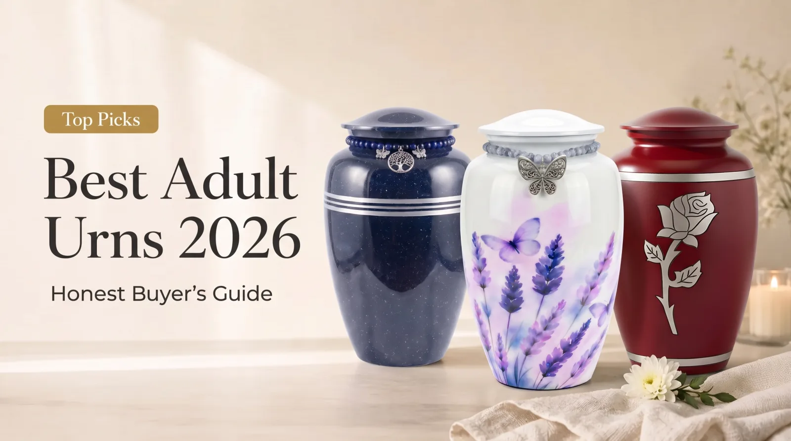 Best Cremation Urns for Adults (2026 Guide)
